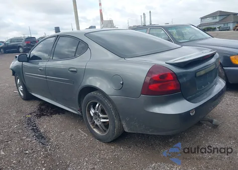 2005 Pontiac Grand Prix z USA, uszkodzony, nr VIN 2G2WP522651324832